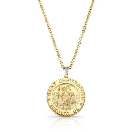 What is the meaning of a Saint Christopher pendant? - Off The Map Jewellery